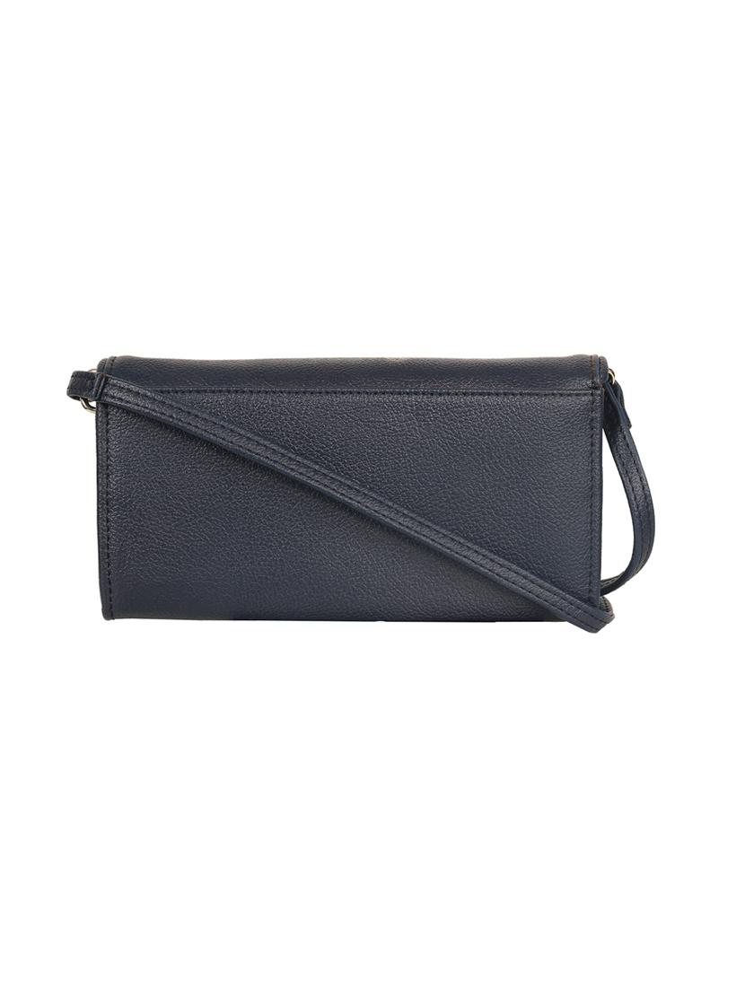 blue leatherette (pu) regular clutch - 17198903 - Zoom Image - 2