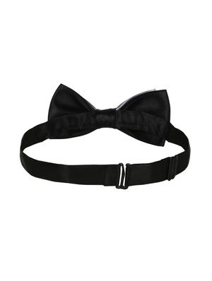 grey satin bow - 17199112 - Standard Image - 2