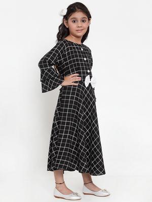 black rayon frock - 17199491 - Standard Image - 2
