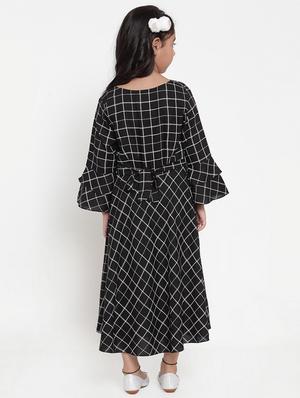 black rayon frock - 17199491 - Standard Image - 3