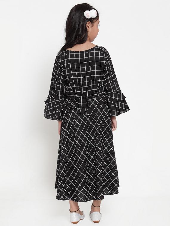 black rayon frock - 17199491 - Zoom Image - 3
