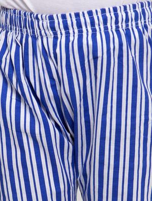 dark blue cotton pyjama set nightwear - 17199501 - Standard Image - 4