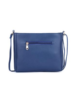 blue leatherette (pu) messenger sling bag - 17199660 - Standard Image - 2
