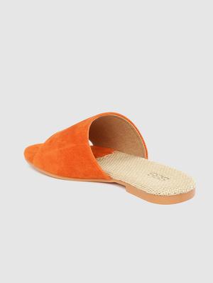 orange slip on sandals - 17199780 - Standard Image - 3
