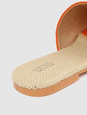 orange slip on sandals - 17199780 - Standard Image - 6