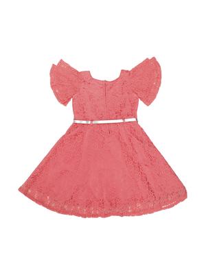 lace a-line frock - 17200063 - Standard Image - 2