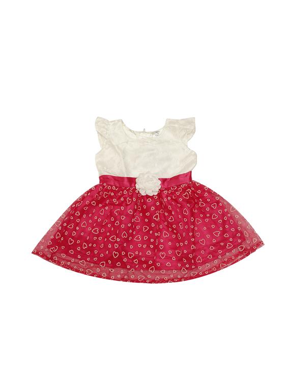 net a-line frock - 17200064 - Zoom Image - 1