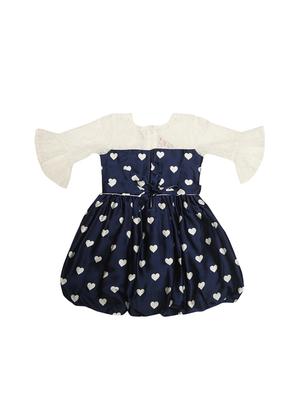 satin a-line frock - 17200066 - Standard Image - 2