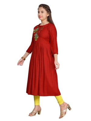 red cotton suit set - 17200289 - Standard Image - 2