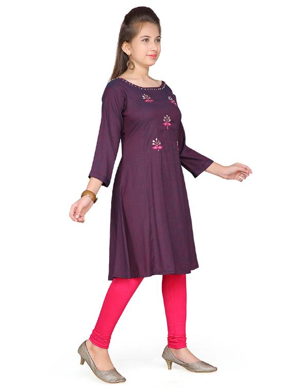 red cotton suit set - 17200303 - Zoom Image - 2