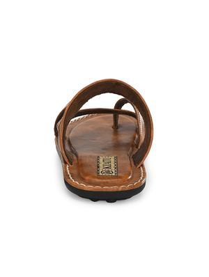 tan pu slip on slippers - 17200331 - Standard Image - 3