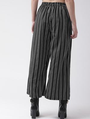 high rise striped palazzo - 17200467 - Standard Image - 3