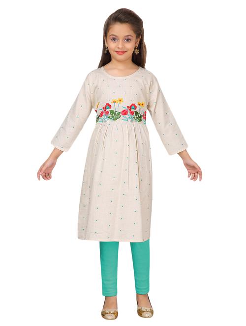 light blue cotton suit set - 17200577 - Very Small Image - 1