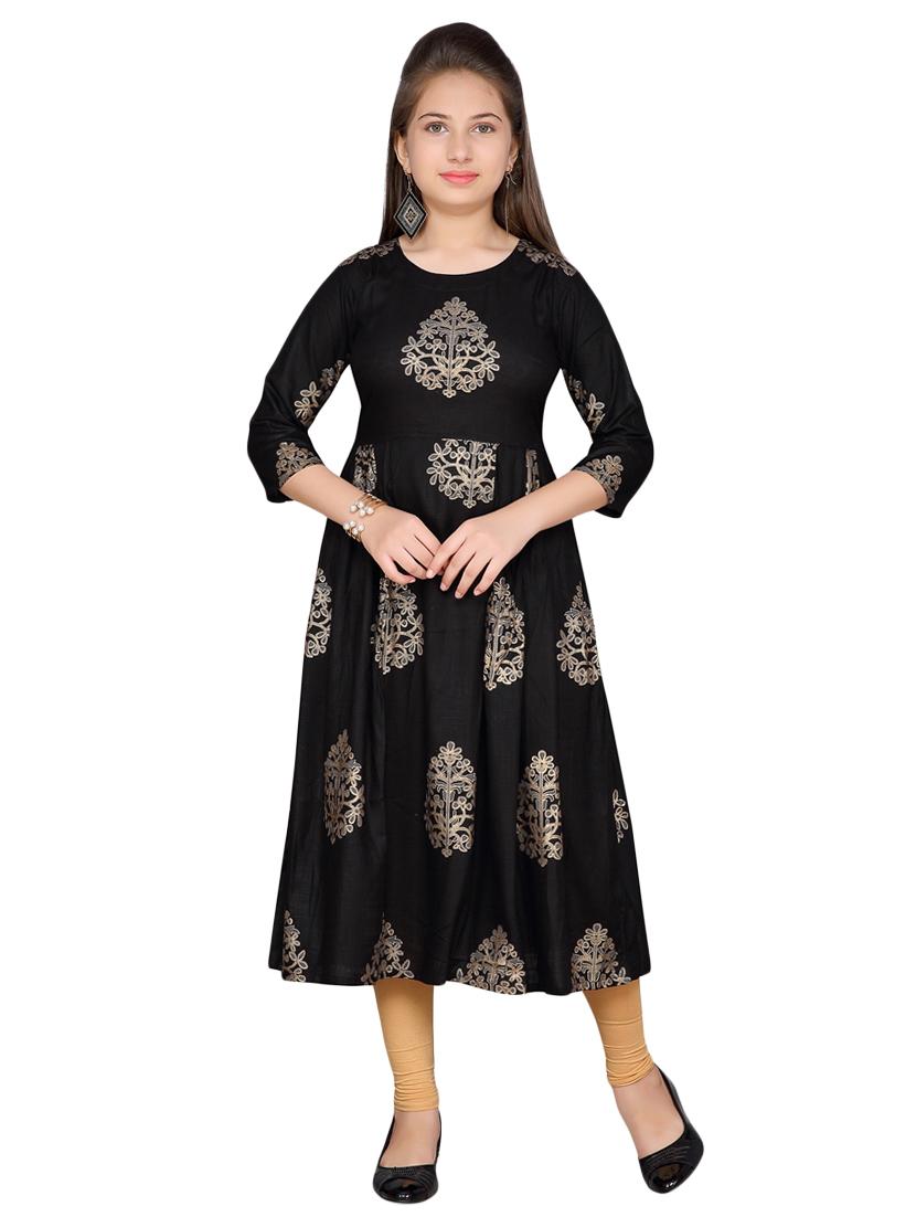 black cotton suit set - 17200600 - Zoom Image - 1