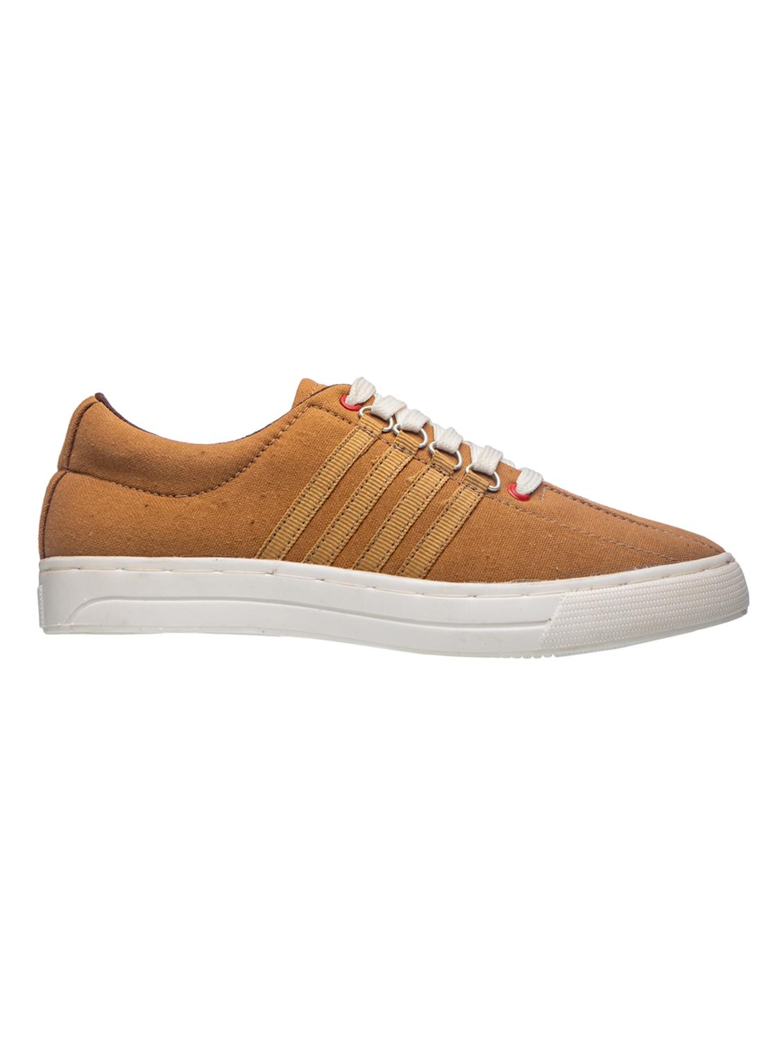 tan lace up sneakers - 17200621 - Zoom Image - 2