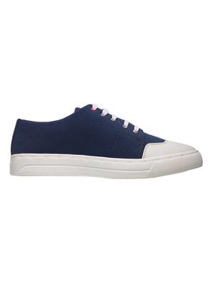 navy lace up sneakers - 17200624 - Standard Image - 2