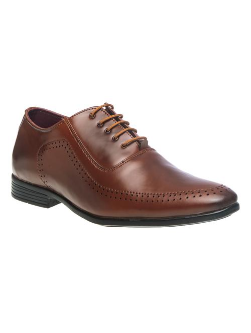 tan lace up shoes - 17200635 - Standard Image - 1
