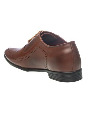 tan lace up shoes - 17200635 - Standard Image - 3