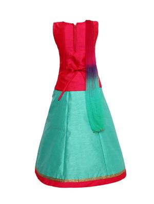 pink silk blend lehnga choli - 17200734 - Standard Image - 2
