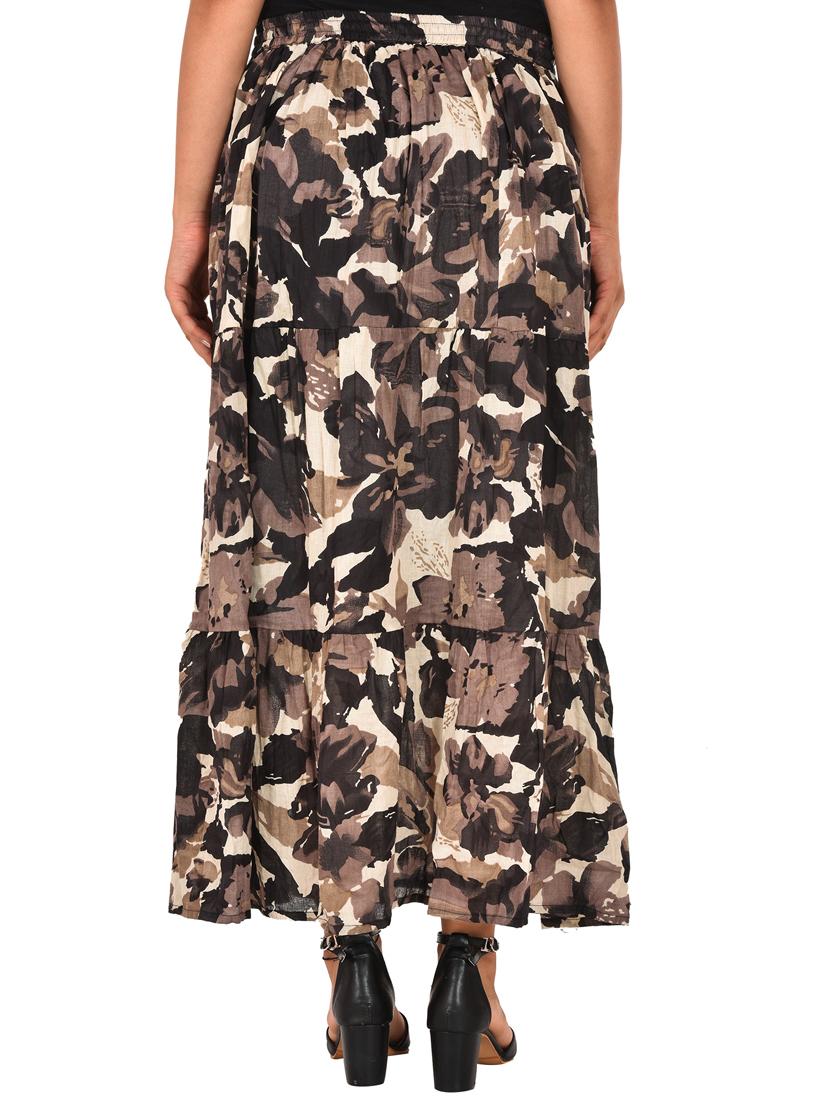 floral maxi skirt - 17200756 - Zoom Image - 3
