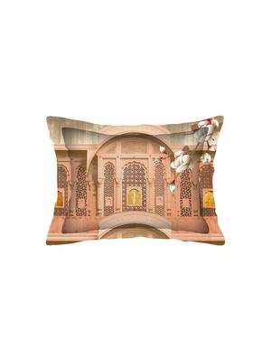 cotton double bedsheet with 2 pillow covers - 17200823 - Standard Image - 3