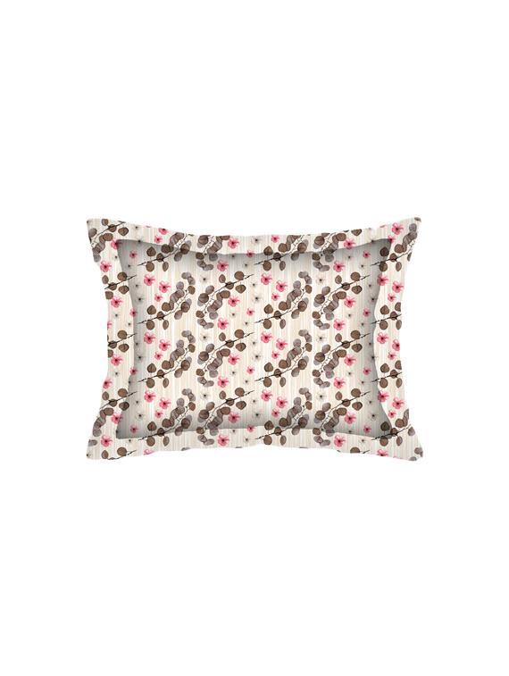 cotton double bedsheet with 2 pillow covers - 17200838 - Zoom Image - 3