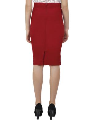 high rise pencil skirt - 17200954 - Standard Image - 3