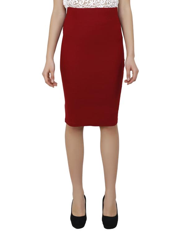 high rise pencil skirt - 17200954 - Zoom Image - 1