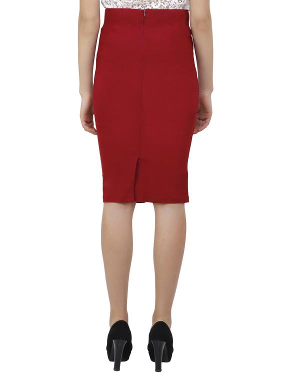 high rise pencil skirt - 17200954 - Zoom Image - 3