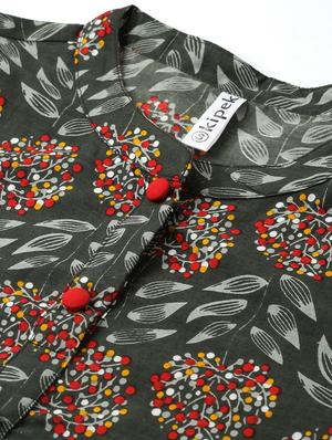 mandarin neck peplum top - 17201308 - Standard Image - 5