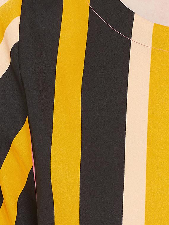 striped crop top - 17202027 - Zoom Image - 5
