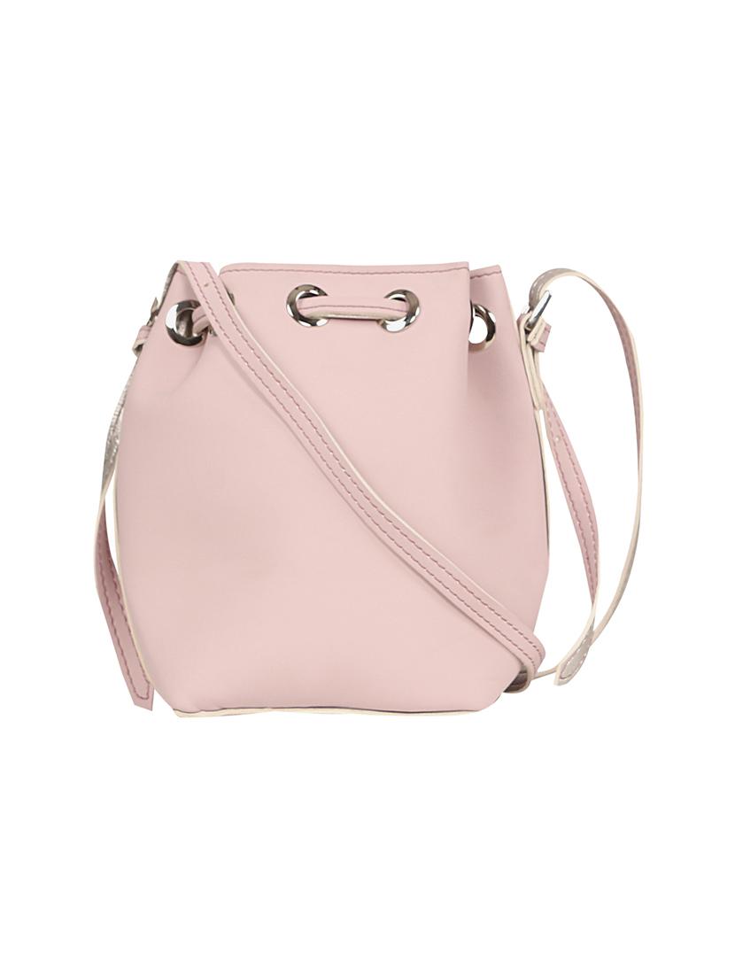 pink leatherette (pu) regular sling bag - 17202386 - Zoom Image - 2