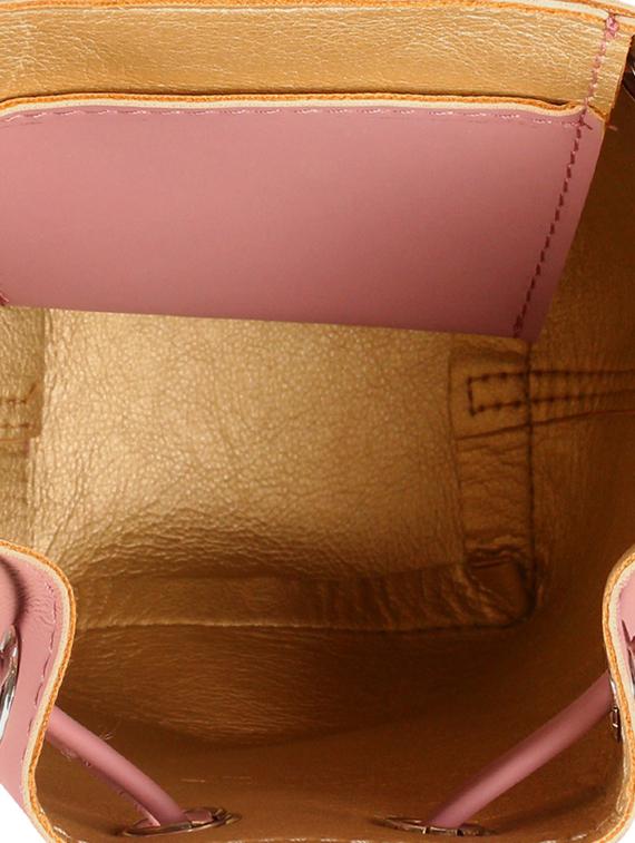 pink leatherette (pu) regular sling bag - 17202387 - Zoom Image - 3