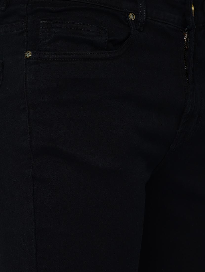 black plain denim jeans - 17202391 - Zoom Image - 5
