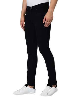 black plain denim jeans - 17202396 - Standard Image - 2