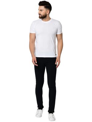 black plain denim jeans - 17202396 - Standard Image - 4