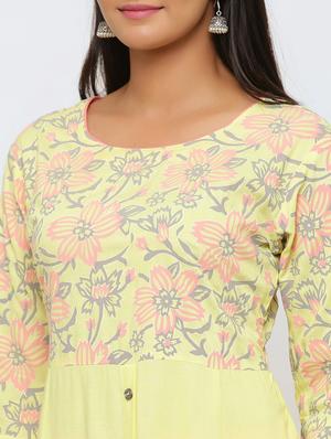 floral print kurta palazzo set - 17202468 - Standard Image - 4