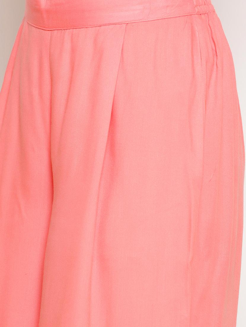 floral print kurta palazzo set - 17202468 - Zoom Image - 5