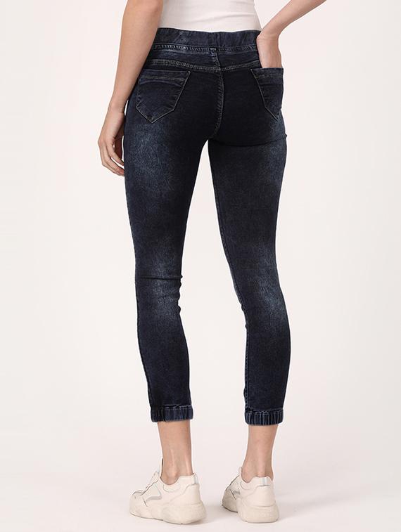 stone wash distressed jeans - 17203448 - Zoom Image - 3