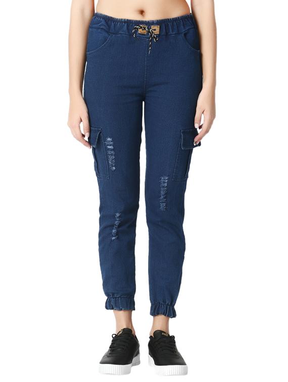 drawstring waist joggers - 17203577 - Zoom Image - 1