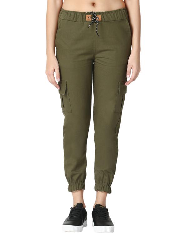 drawstring waist joggers - 17203581 - Zoom Image - 1