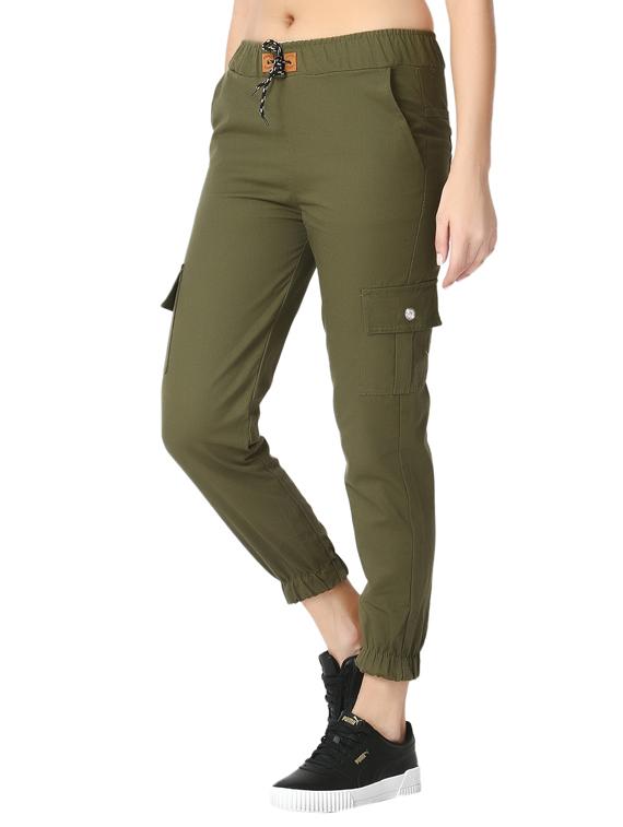 drawstring waist joggers - 17203581 - Zoom Image - 2
