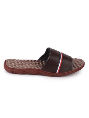 brown slip on flip flops - 17203788 - Standard Image - 2