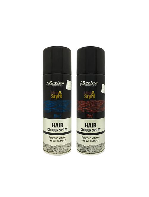 berina hair color spray blue + red, 150mlpack of 2 - 17203911 - Standard Image - 1
