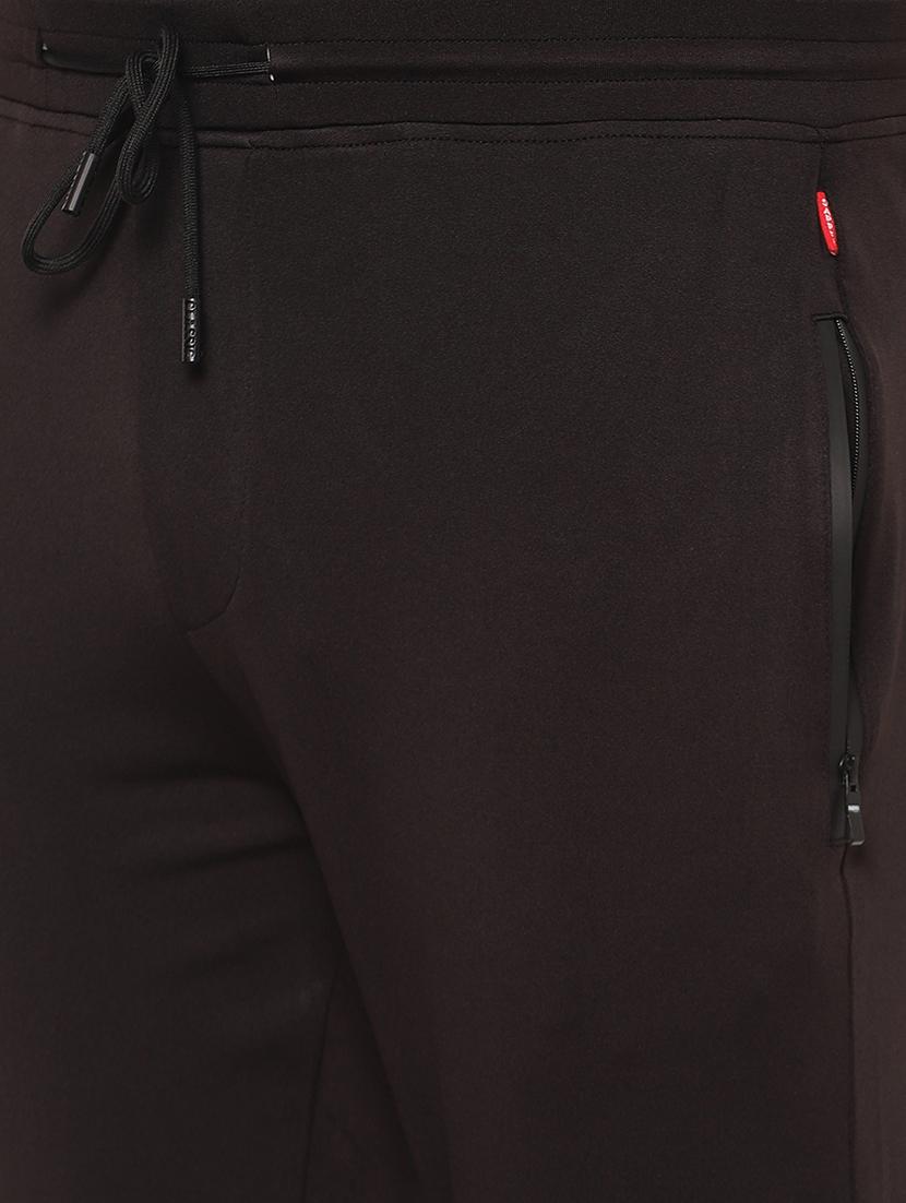 black printed full length track pant - 17204148 - Zoom Image - 5