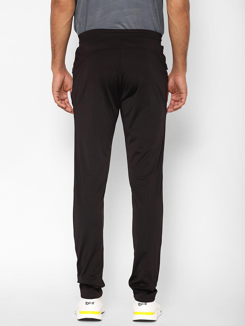 black printed full length track pant - 17204151 - Zoom Image - 4