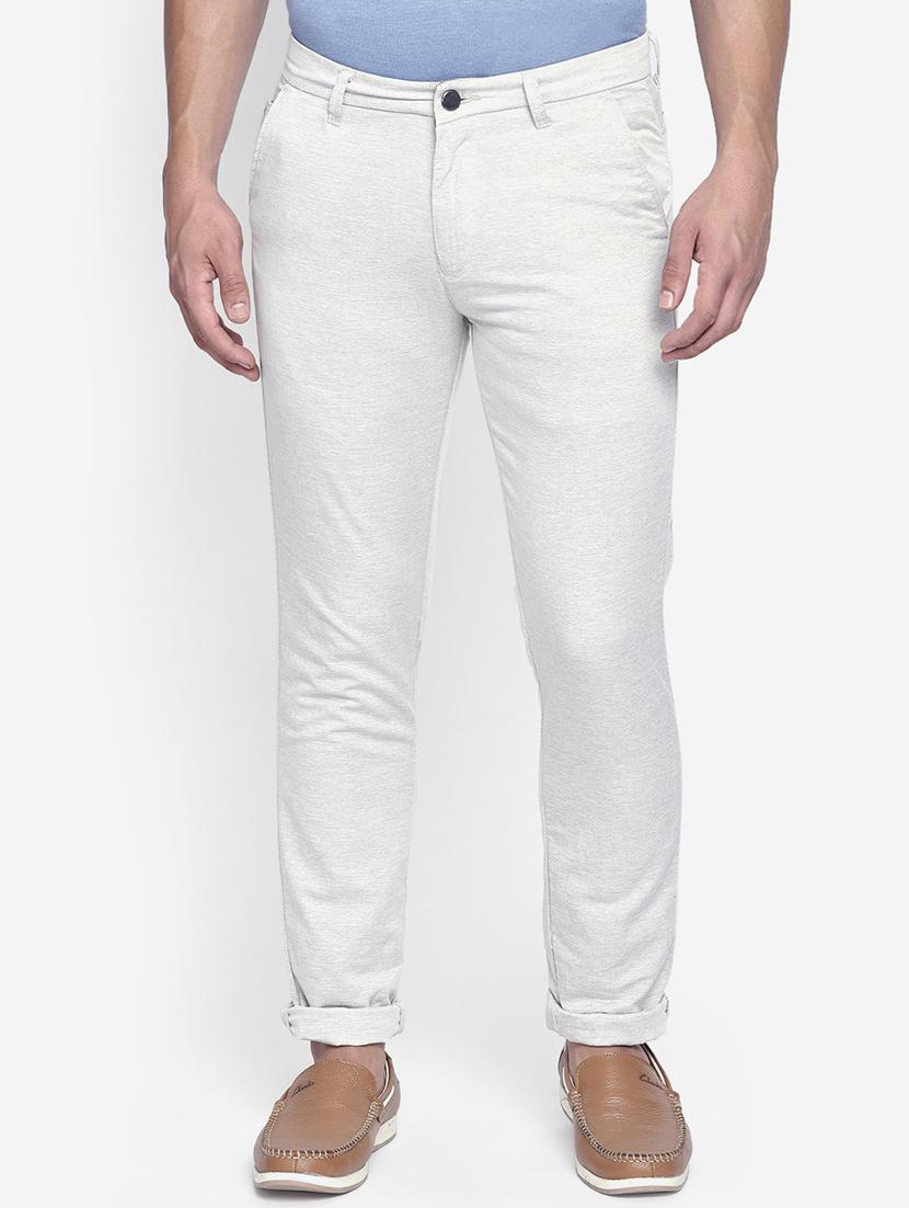 grey solid chinos - 17204490 - Zoom Image - 1