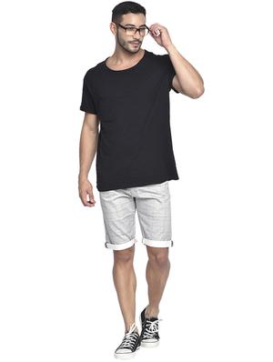 grey checkered bermuda shorts - 17204569 - Standard Image - 4