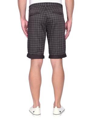 grey checkered bermuda short - 17204583 - Standard Image - 3