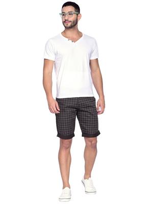 grey checkered bermuda short - 17204583 - Standard Image - 4